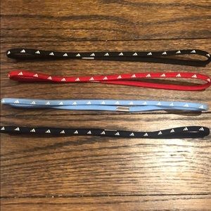 Four Pack Adidas Headbands